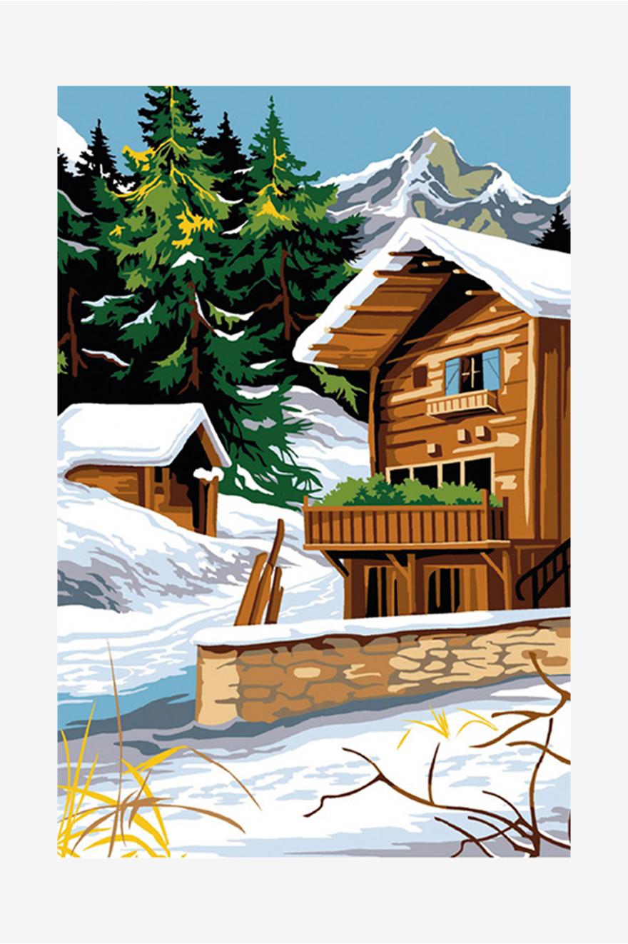 Delicatela - Kit Di Ricamo Per Cuscino | Canovaccio Stampato 40 X 40 Cm | Include Lana E Ago Da Tappezzeria | Design Gracia