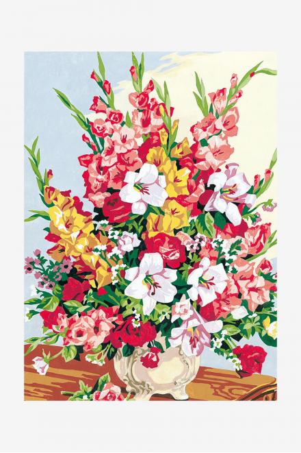 Canovaccio antico - bouquet di gladioli