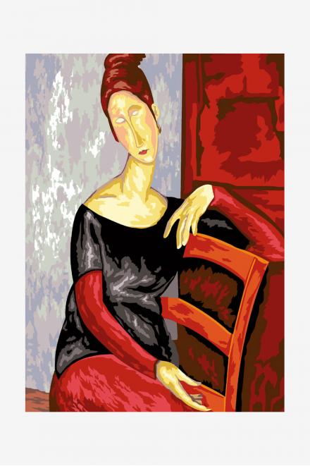 Cañamazo antique - Jeanne de Modigliani