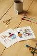 Mindful Making - Duo Kit de point de croix - Pause café thumbnail