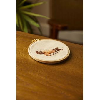 Kit de broderie La Joconde - Le Louvre	