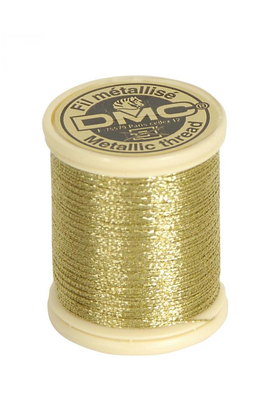 Filato metallizzato oro da ricamo art. 282A in bobina - Filati Metallizzati  - DMC