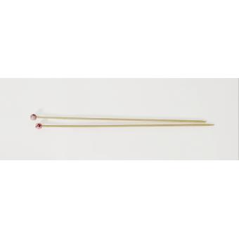 U1754/4 Aiguilles à tricoter en bambou 