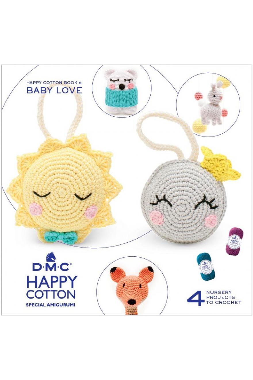 Book n° 5 crochet Happy Cotton - Libri - DMC