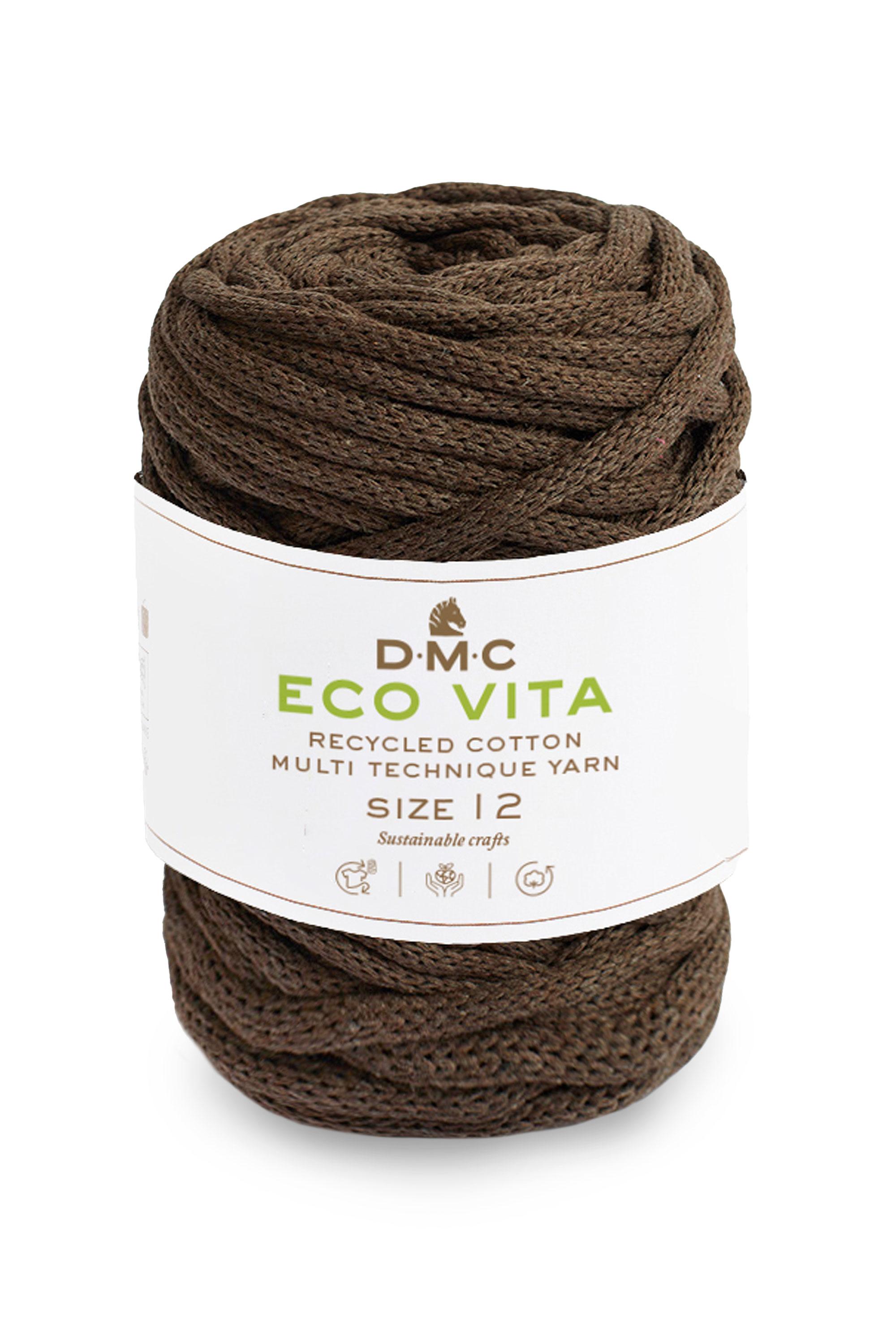 DMC Hilo Nova Vita 4-crochet Tricot Macramé Rojo 105