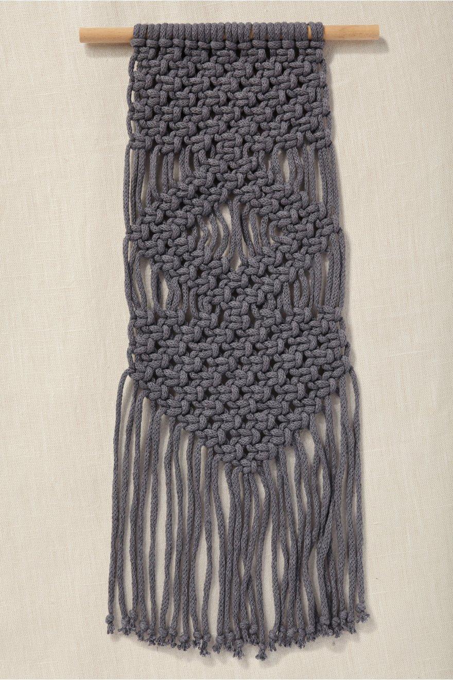 FREEBLOSS Kit De Macramé à Faire Soi-même Pour Adultes - Motif Feuilles Bohème - Macramé - Décoration Murale Pour Dortoir - Instructions Incluses (français Non Garanti