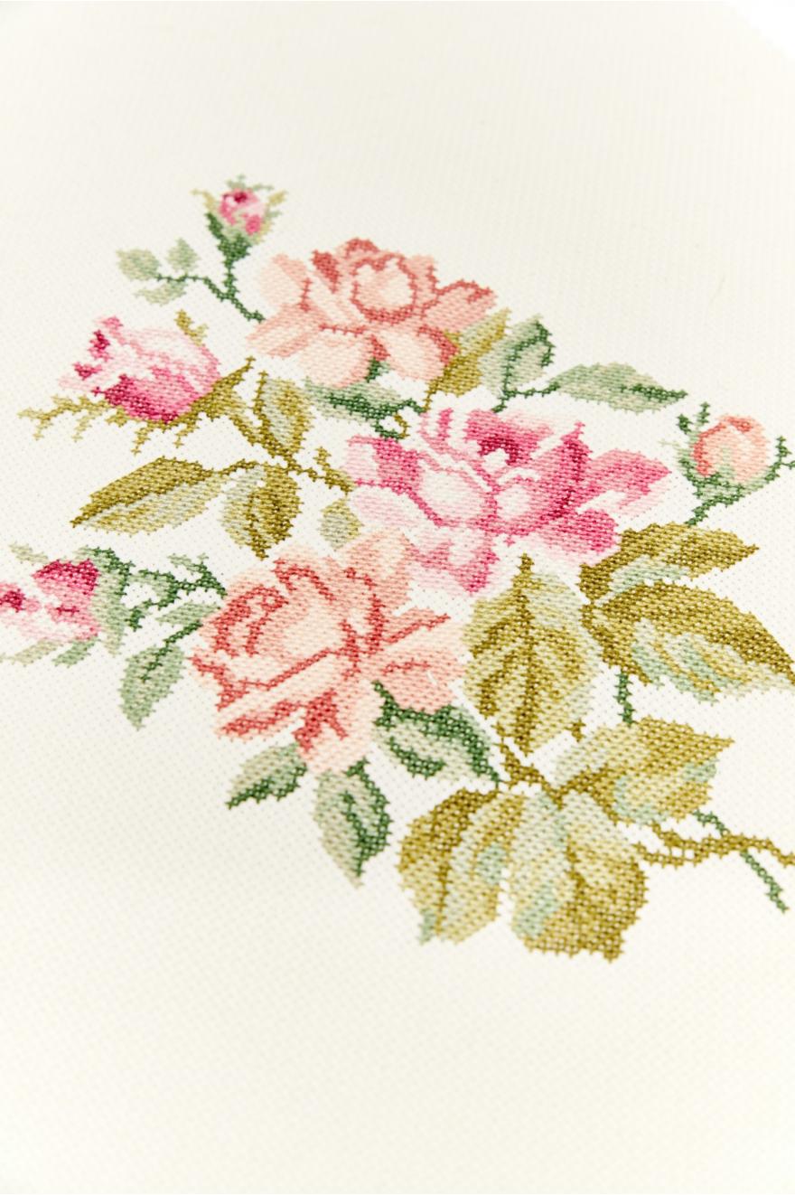 Toile Aïda DMC 100% Coton - Pour Point De Croix, Idéale Débutants, Tailles 38x46cm Ou 51x61cm
